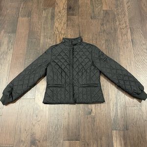 L.L. Bean - Black Puffer Coat - Zip-in Hooded Vest